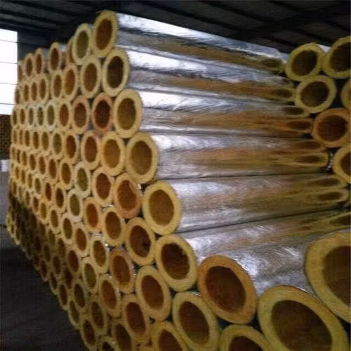 Wärmedämmmaterial für Dampfkesselrohre, Aluminiumsilikatfilz, Hochtemperatur-Glaswollfilz, Glaswolle-Rohrschale